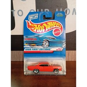 Hot Wheels 1998 First Editions 70 Roadrunner Orange #17/40 Collector 661 Mattel